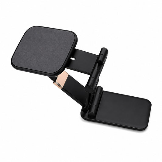 Adjustable Foldable Mobile Phone Stand β Desktop Tablet & Smartphone Holder (Black)