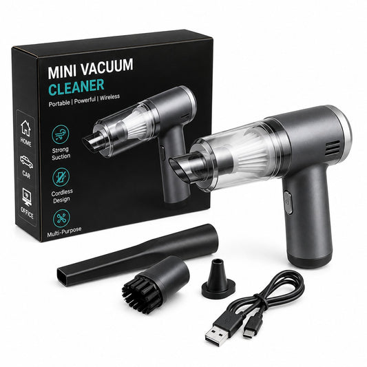 Mini Portable Vacuum Cleaner Home & Electronics Gadgets - MSG Bazar (image 2)