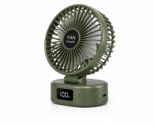Mini USB Rechargeable Fan β Portable 3 Speed Desktop Cooling Fan