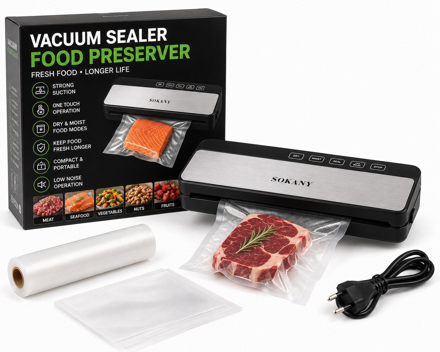Vacuum Sealer Food Preserver