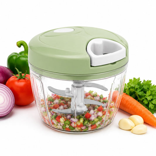 Manual Pull Chopper β Multi-Blade Vegetable & Food Cutter