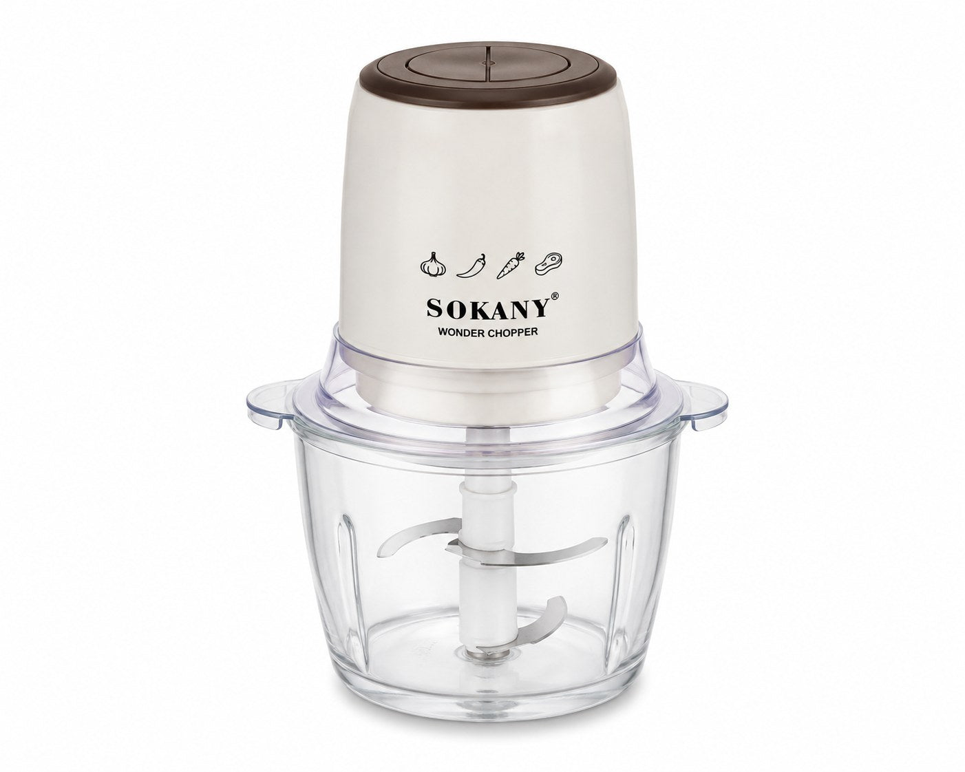 Mini Electric Food Chopper – Multi-Blade Kitchen Grinder