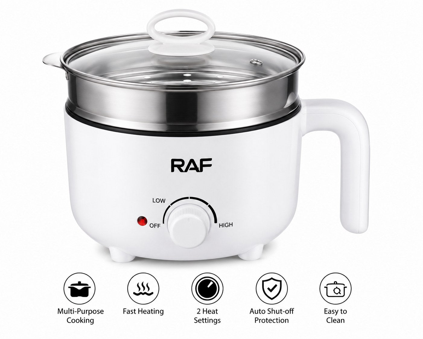 Mini Electric Multi Cooker β Portable Noodle & Hot Pot Cooker
