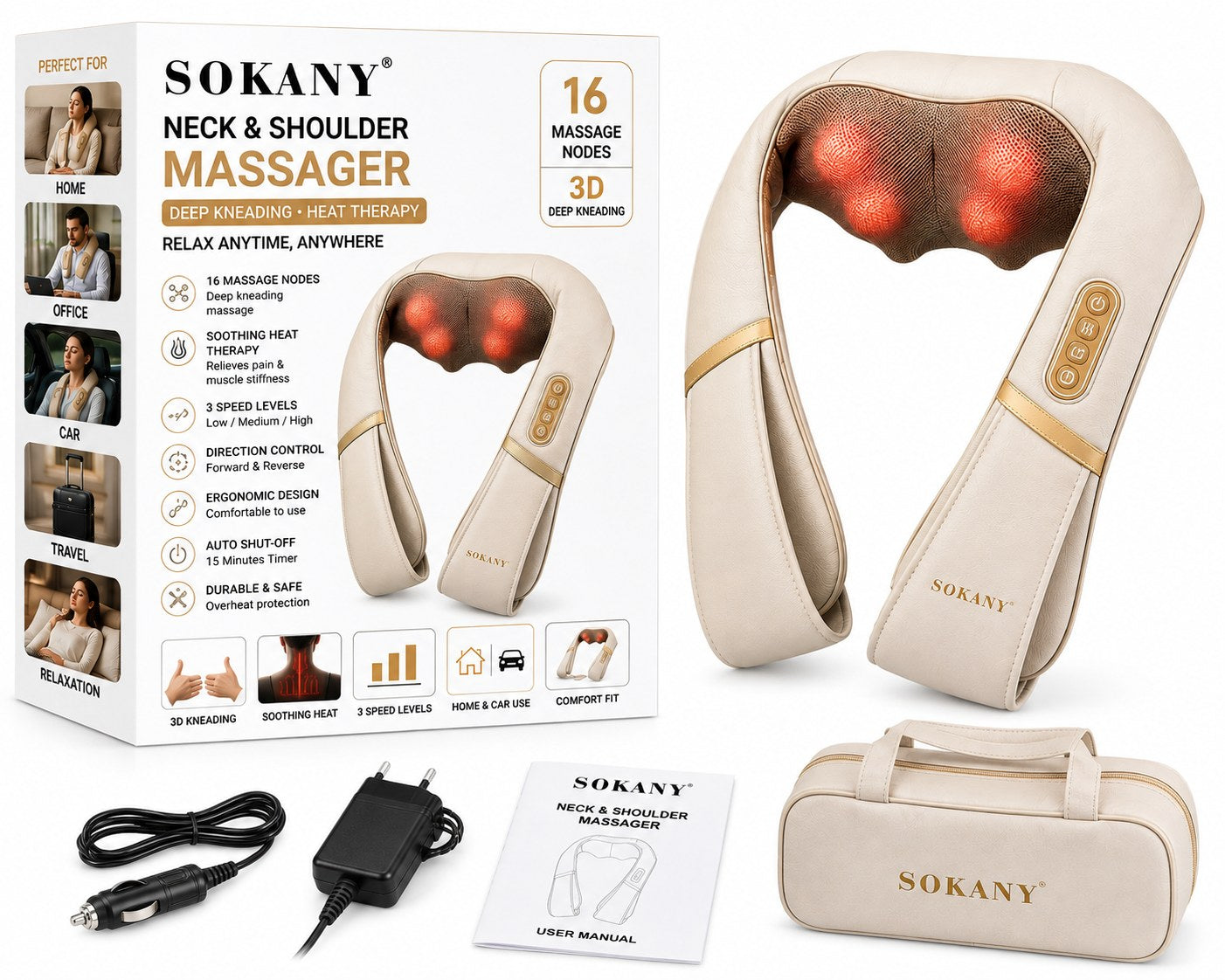 SOKANY Neck & Shoulder Massager