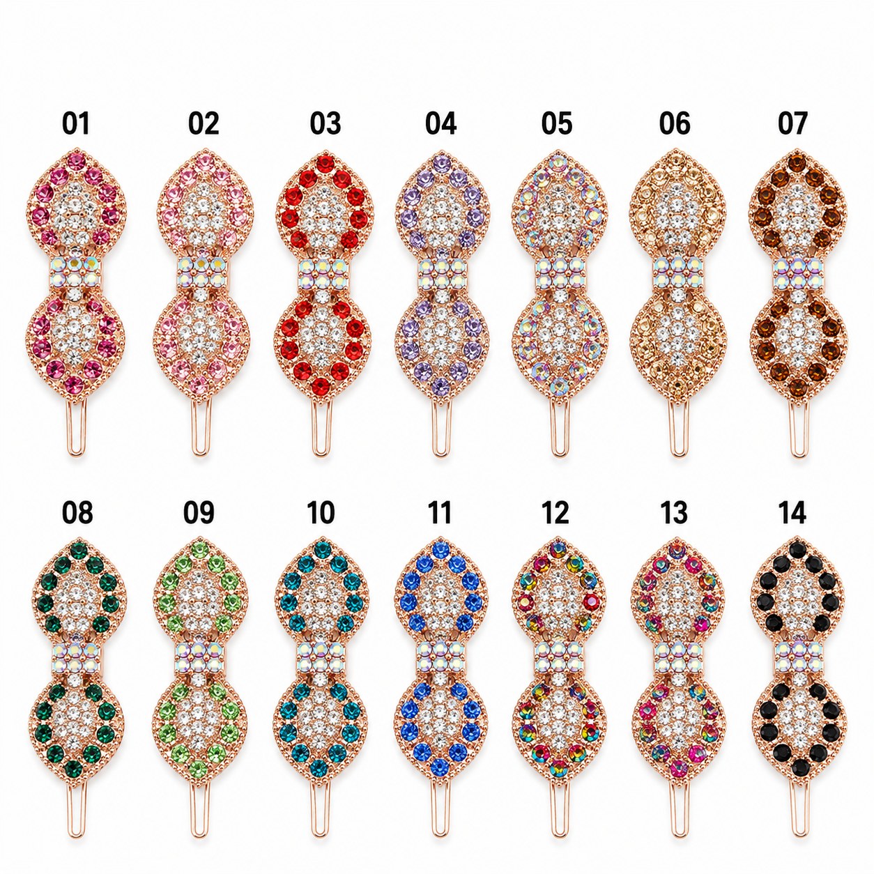Luxury Bow Pearl Hair Claw Clip for Women – Crystal Hair Catcher