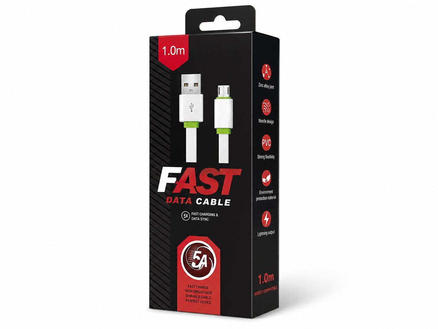 5A Fast Data Cable β High Speed Charging & Data Sync Cable (1.0m)