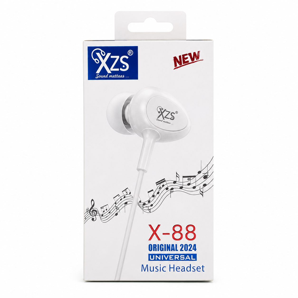 XZS X-88 Original 2024 Universal Wired Music Headset