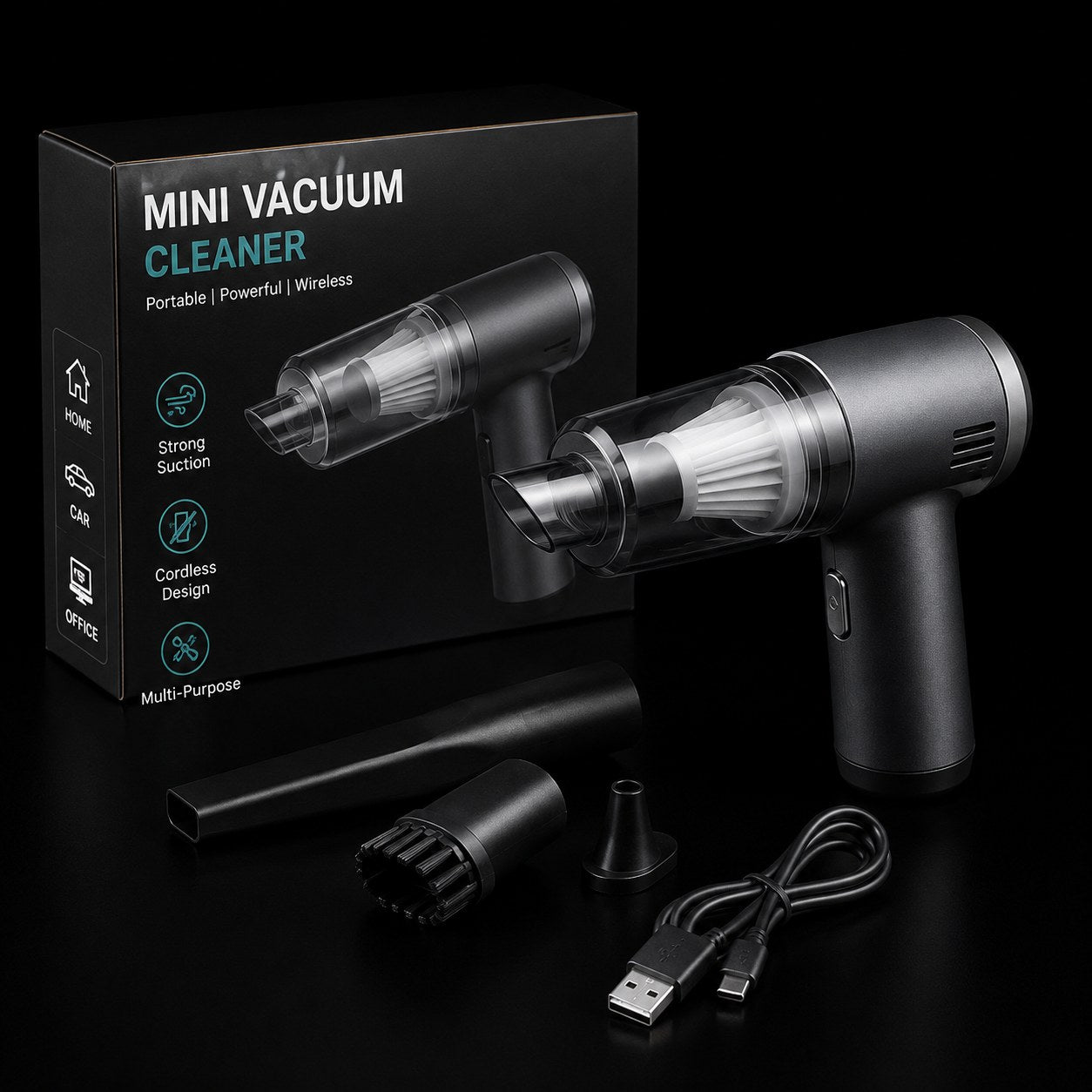 Mini Portable Vacuum Cleaner