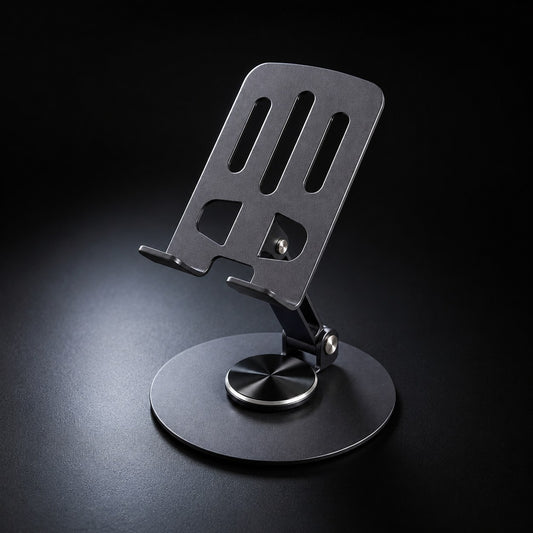 Alloy Phone Stand – Universal Foldable Desktop Mobile Holder (NO.K81)