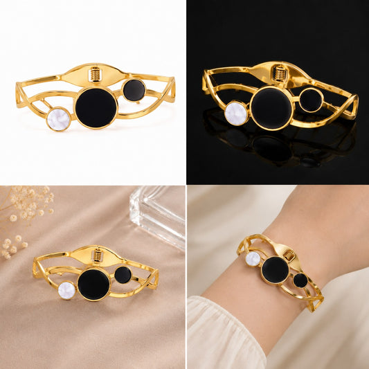 Elegant Gold Hand Bracelet for Women