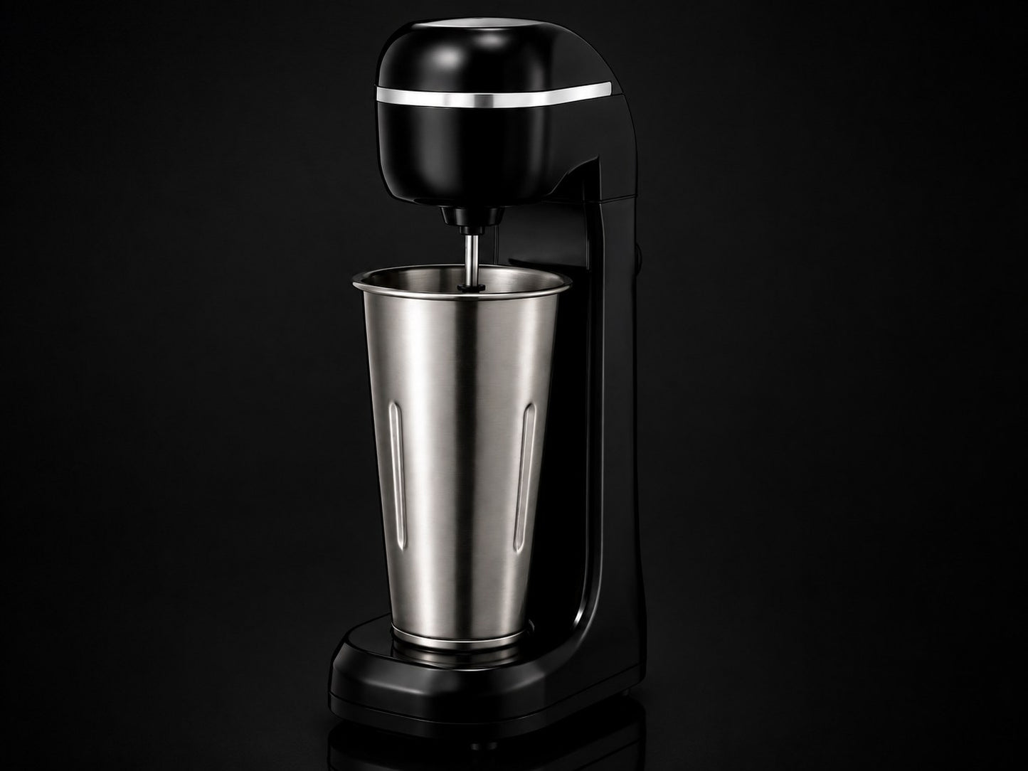 Electric Milkshake Maker – Stainless Steel Drink Mixer Machine