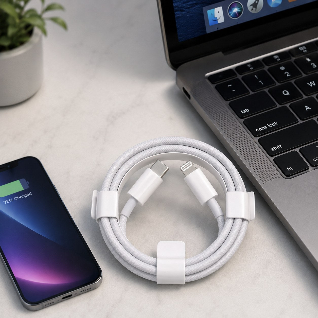 USB-C to Lightning Fast Charging Cable for iPhone
