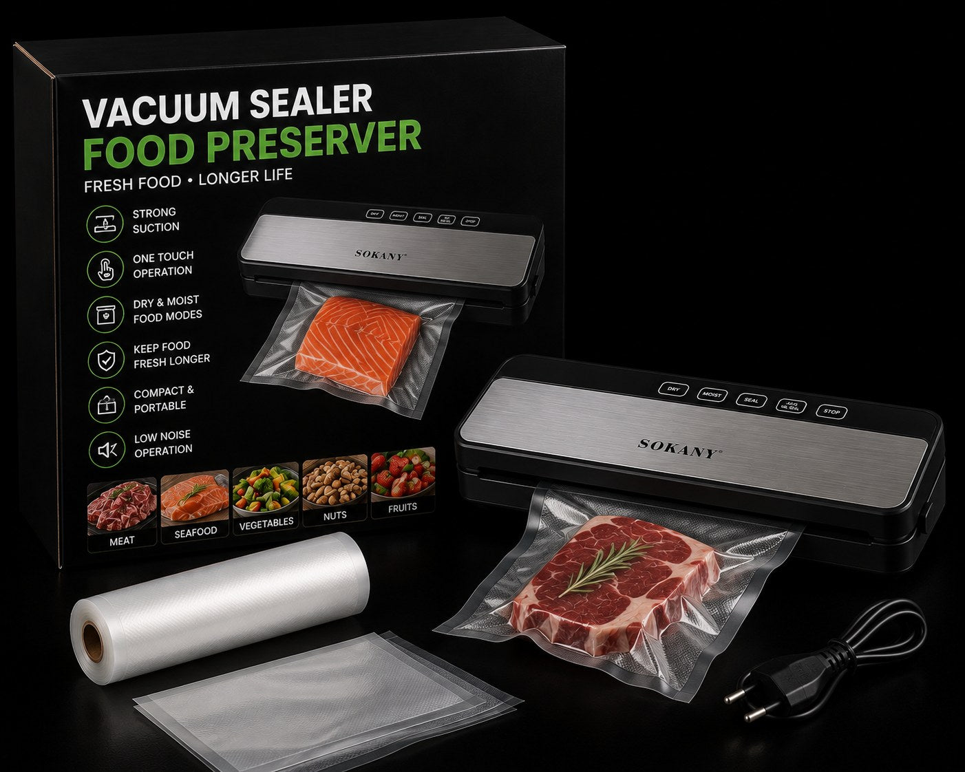 Vacuum Sealer Food Preserver