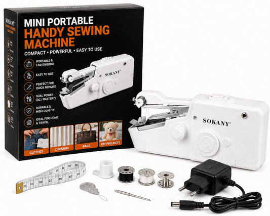 Mini Portable Handy Sewing Machine Home & Electronics Gadgets - MSG Bazar (image 2)
