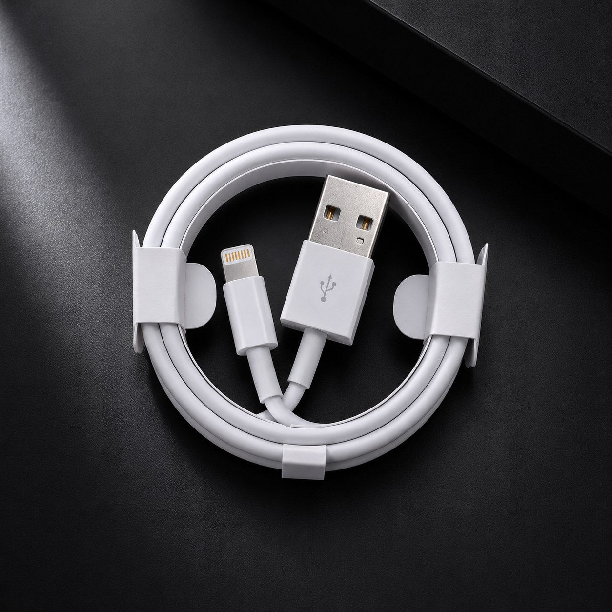 Premium USB to iPhone Fast Charging Data Cable (Without Box)