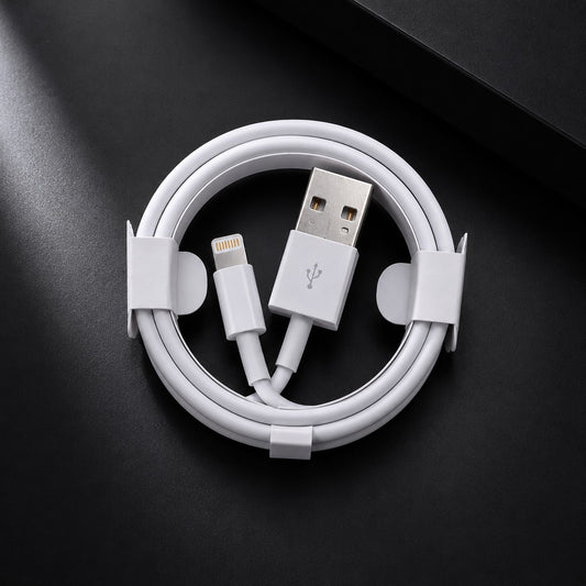 Premium USB to iPhone Fast Charging Data Cable (Without Box)