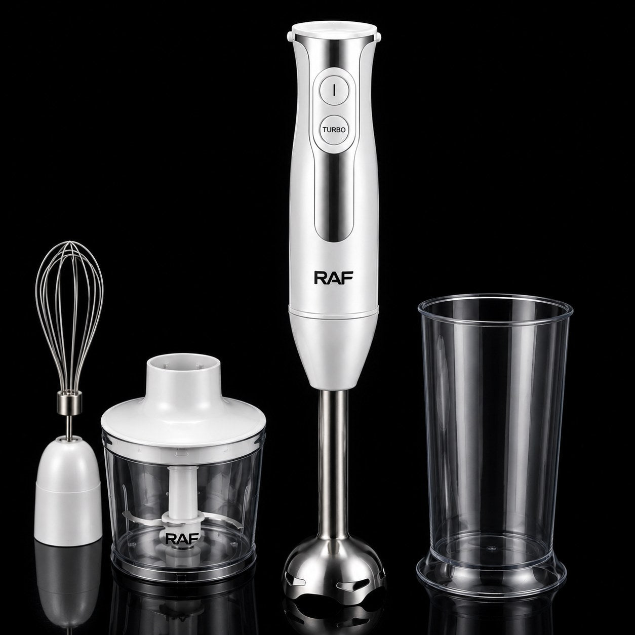 4-in-1 Hand Blender Set – Multi-Purpose Kitchen Blender