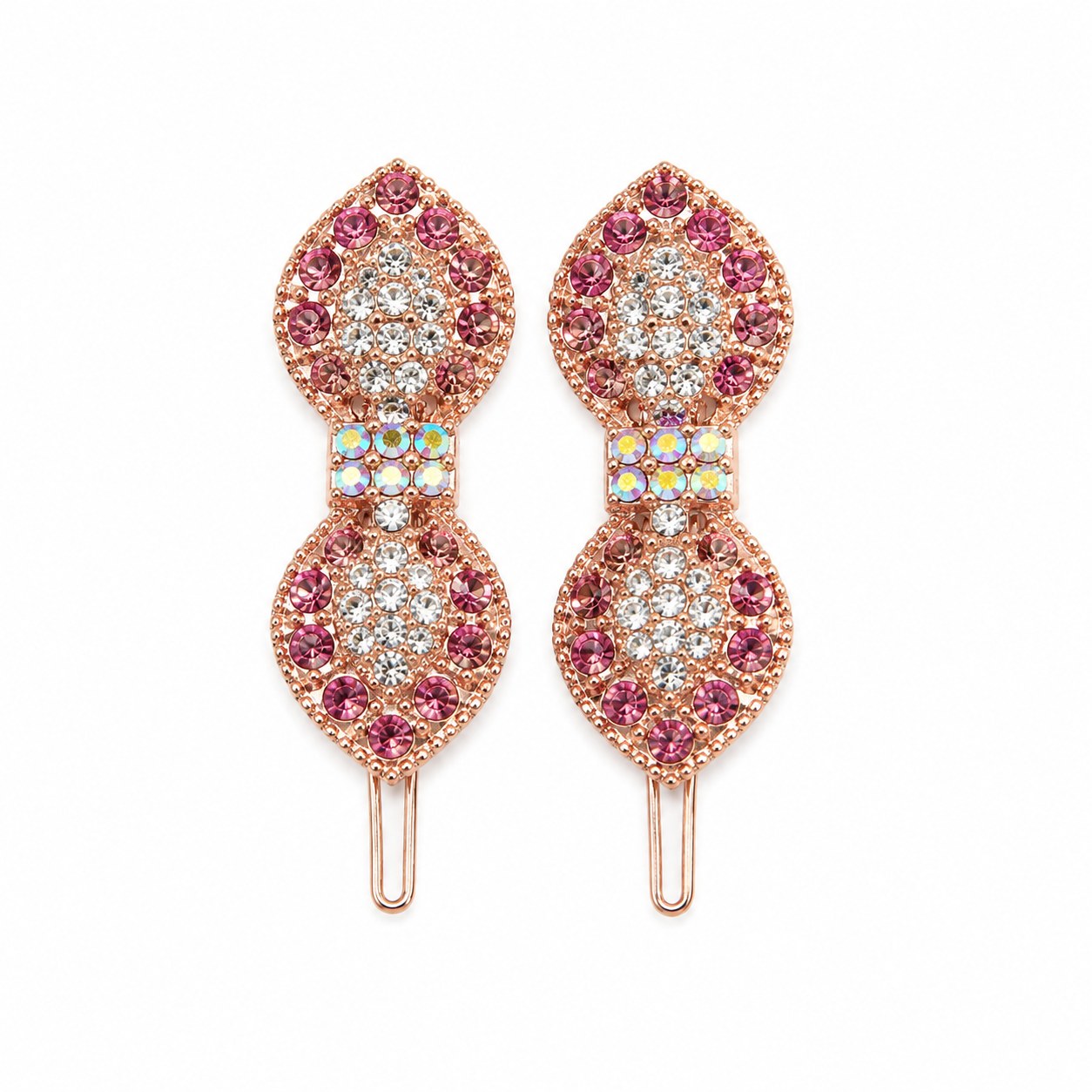 Luxury Bow Pearl Hair Claw Clip for Women – Crystal Hair Catcher