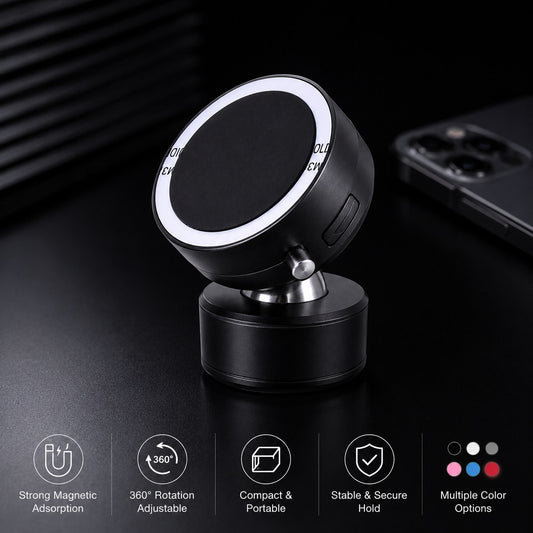 A2 Vacuum Magnetic Phone Stand – Foldable & Double-Sided Magnetic Holder