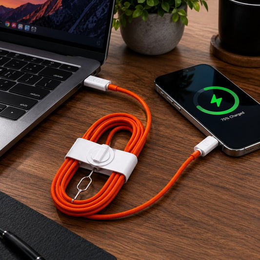 17 Series USB-C to USB-C Braided Fast Charging Cable (1 Meter)