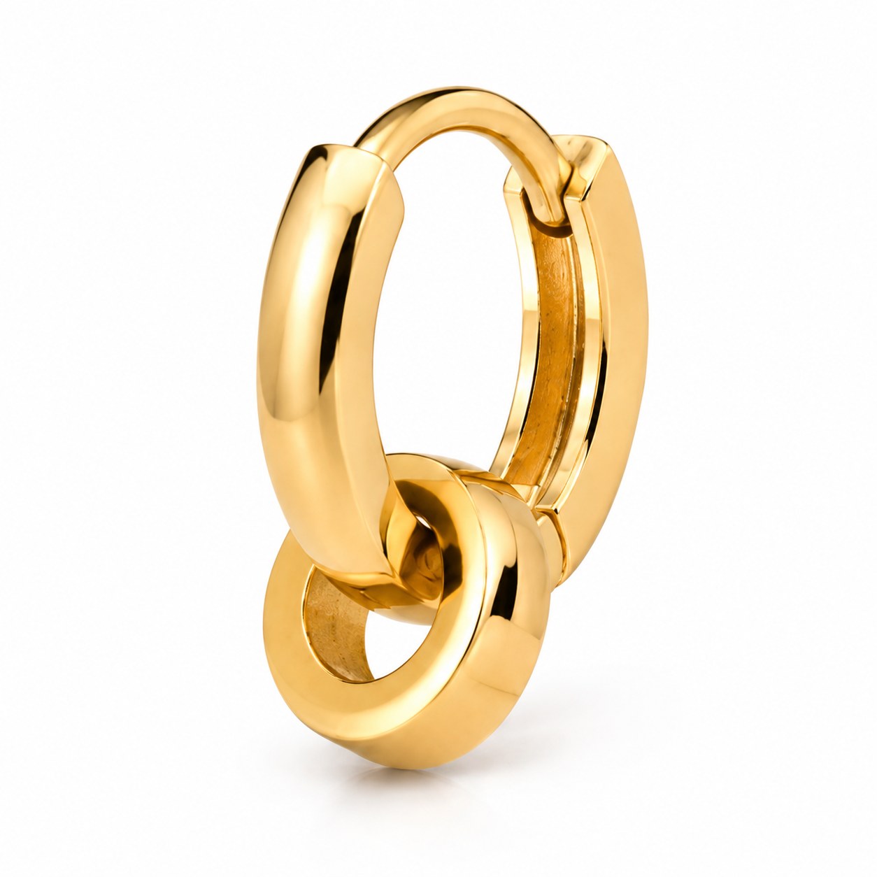Luxury Gold Hoop Drop Earrings for Women