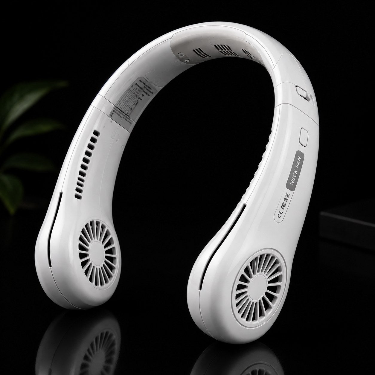 Portable Neck Fan – USB Rechargeable Hands-Free Cooling Fan