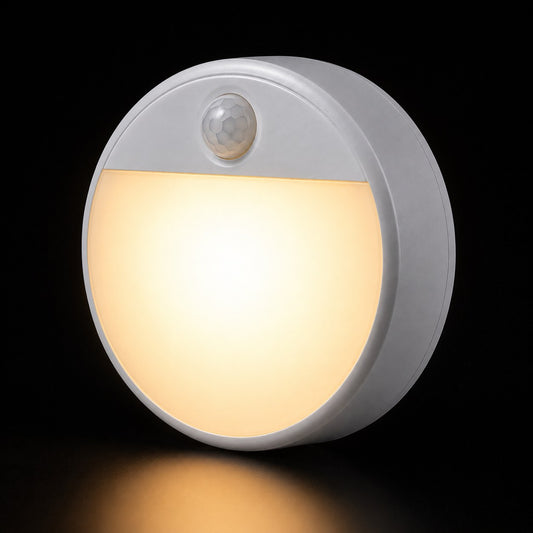 Motion Sensor LED Night Light – USB Rechargeable Magnetic Wall Lamp