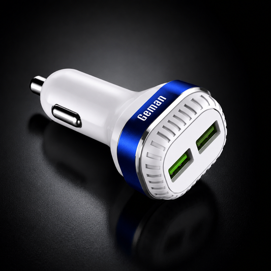 Geman G35 Dual USB Car Charger 4.5A | Fast Charging Auto-ID Car Charger
