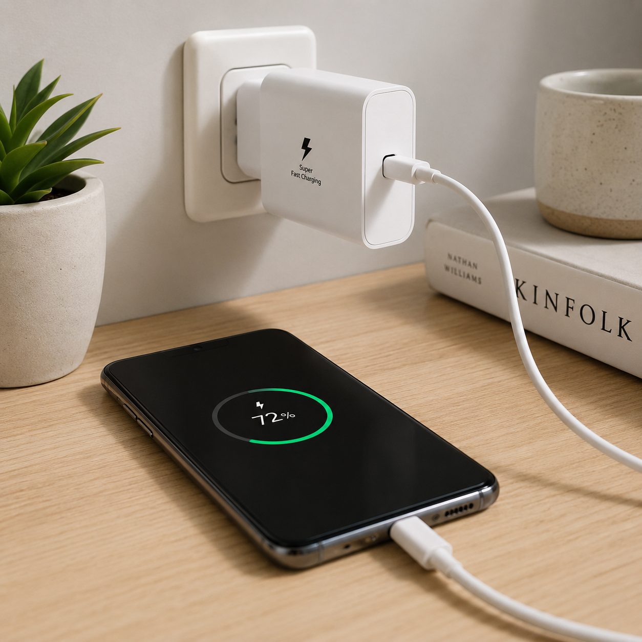 Samsung 45W PD USB-C Super Fast Charging Travel Adapter