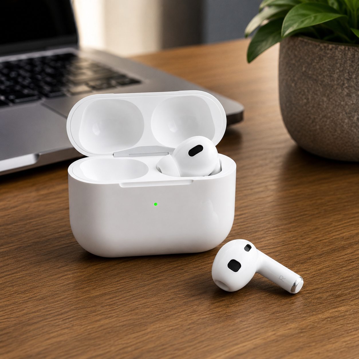 Premium Wireless Earbuds with ANC & Charging Case