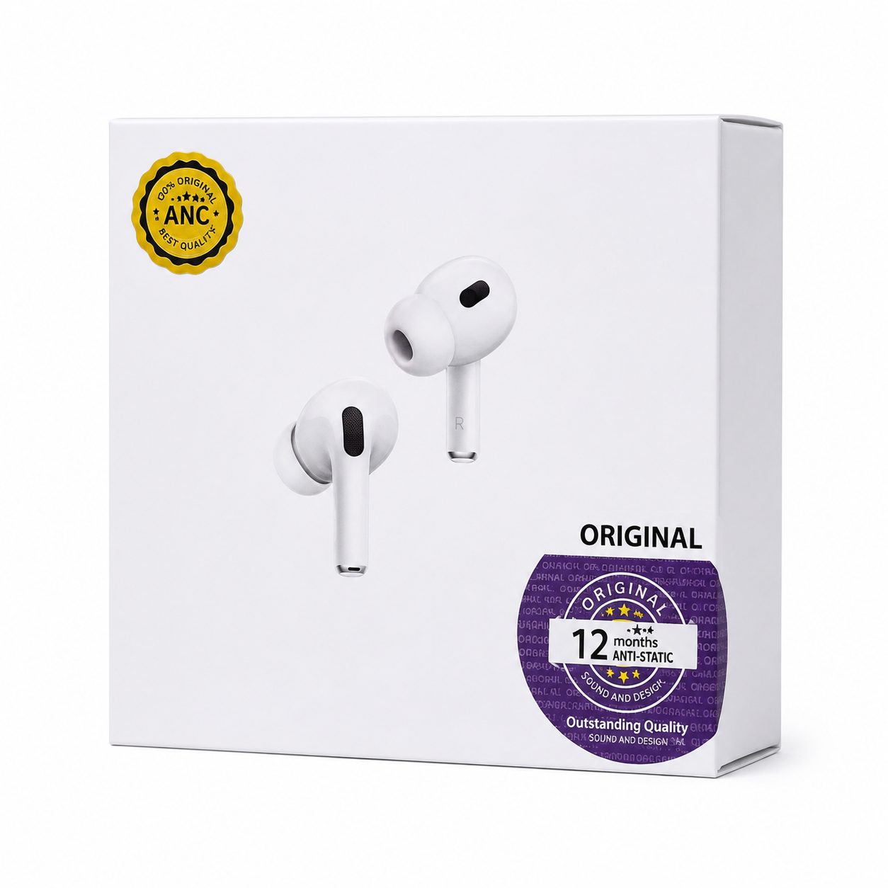 Premium Wireless Earbuds with ANC & Charging Case