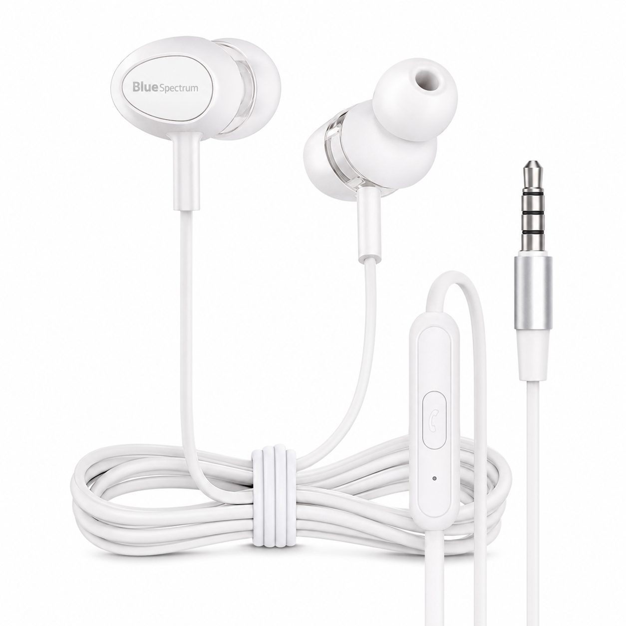 BlueSpectrum M-5 Universal Wired In-Ear Earphones with Microphone