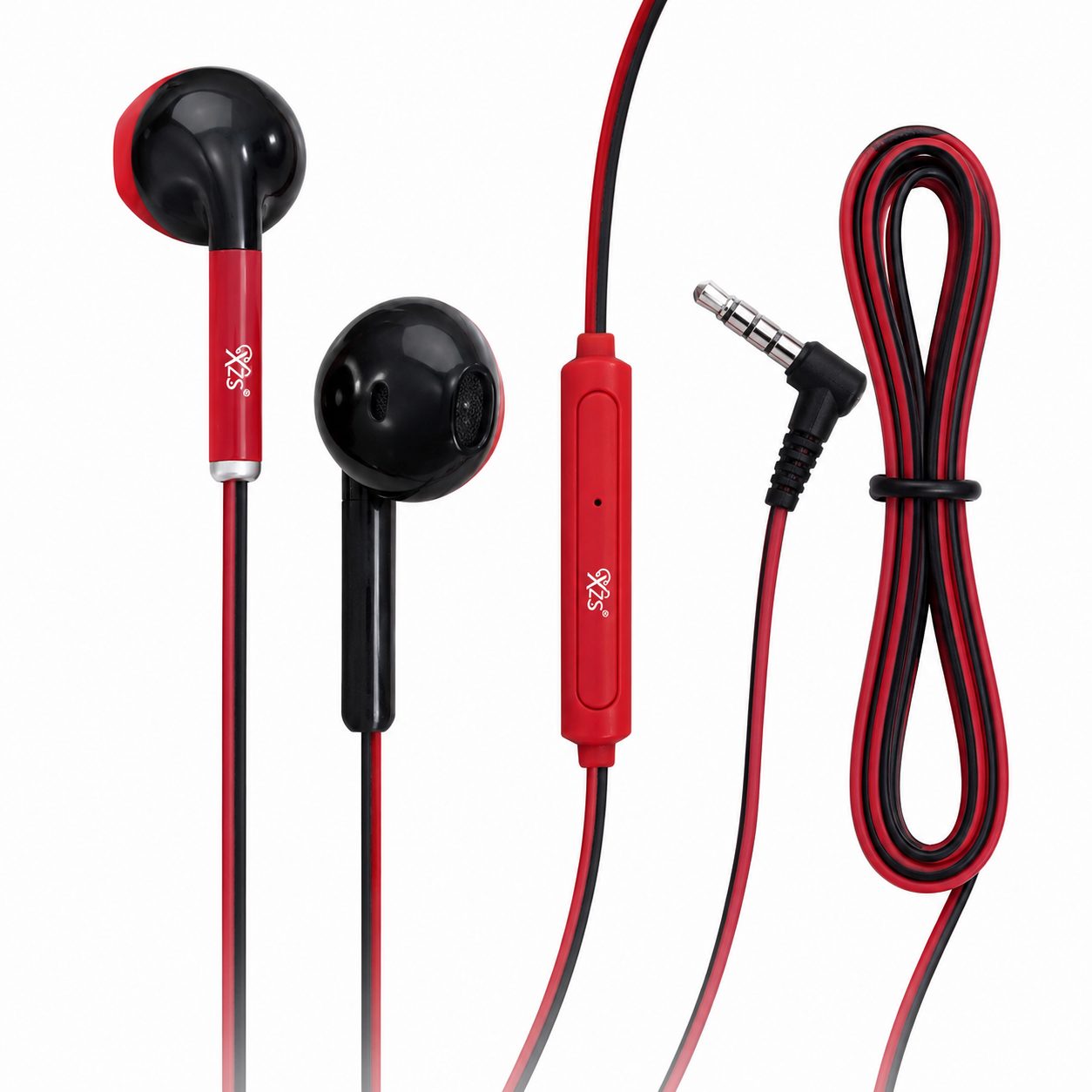 XZS M-112 Stereo Earphone with Microphone – Wired 3.5mm Handsfree