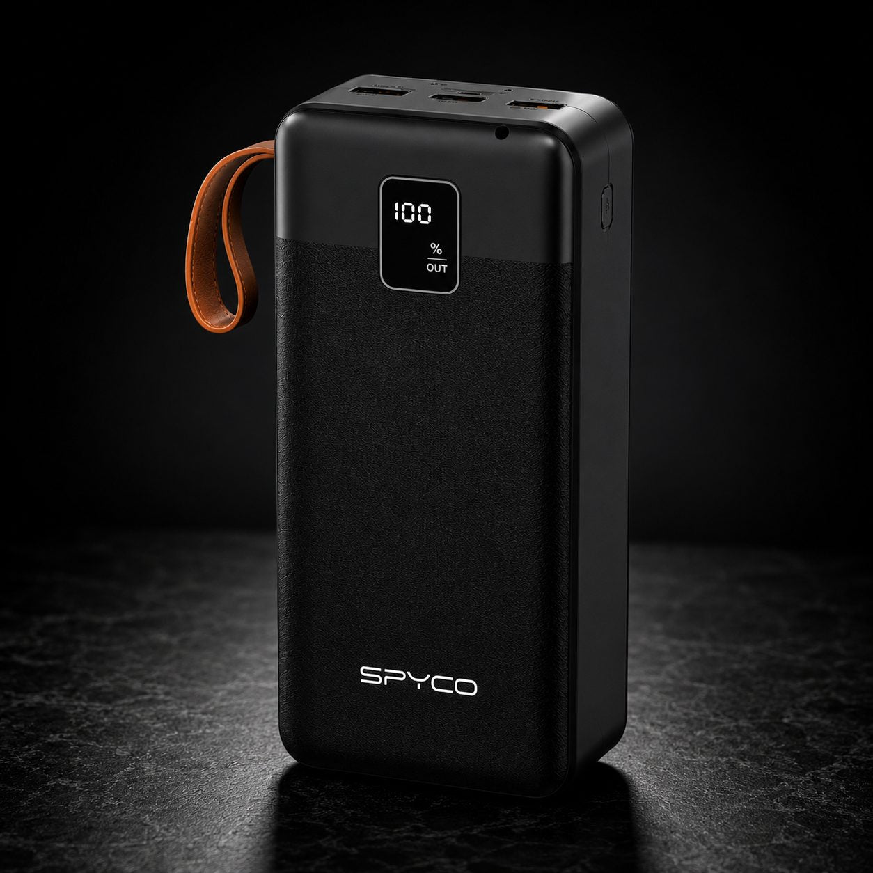 SPYCO PD-28 50000mAh Fast Charging Power Bank with Built-in Cables