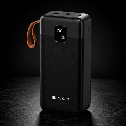 SPYCO PD-28 50000mAh Fast Charging Power Bank with Built-in Cables