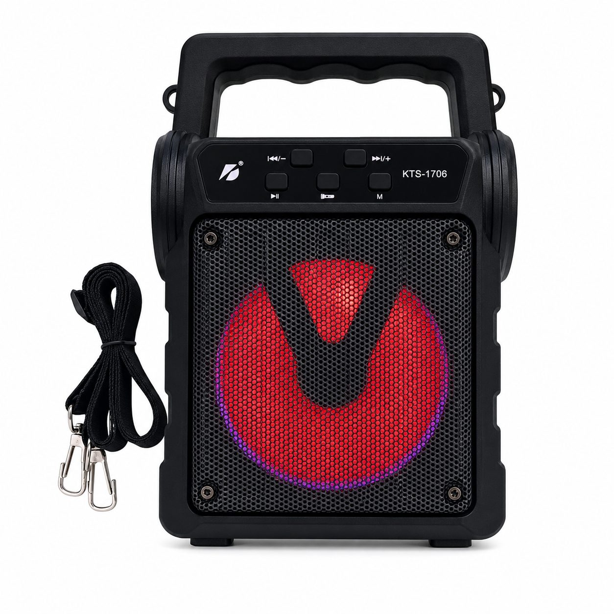 KBroad KTS-1706 Solar Charging Wireless Speaker with LED Light & FM Radio