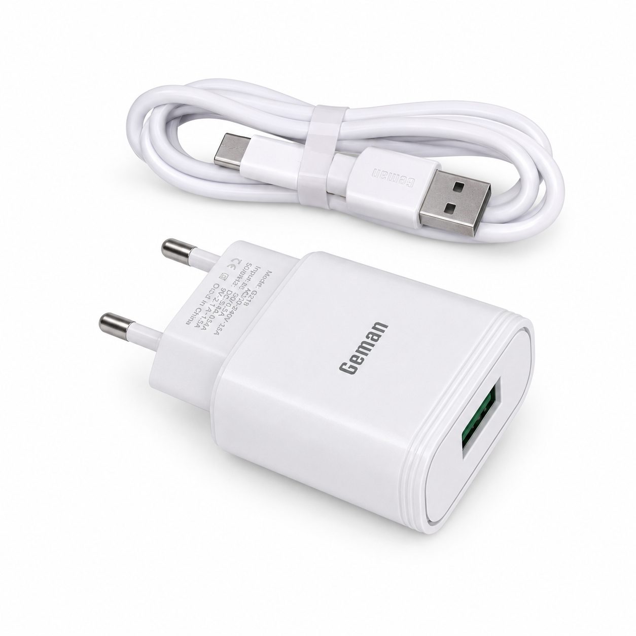 Geman G218 Fast Charger 2.4A USB Wall Charger