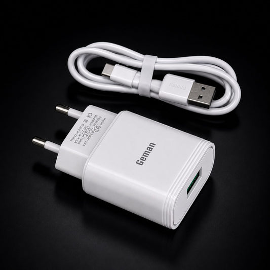 Geman G218 Fast Charger 2.4A USB Wall Charger